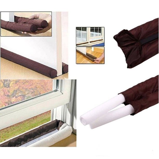 Twin Door Draft Protector