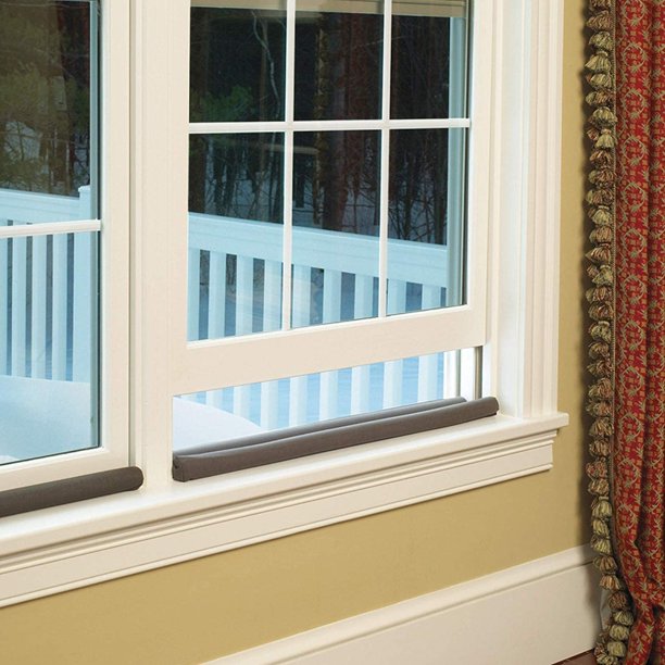 Twin Door Draft Protector