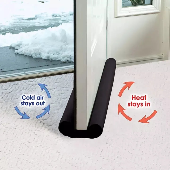 Twin Door Draft Protector