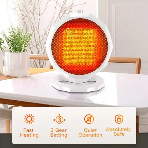 Miniature heater model WG-089.. Flexible 1800 W