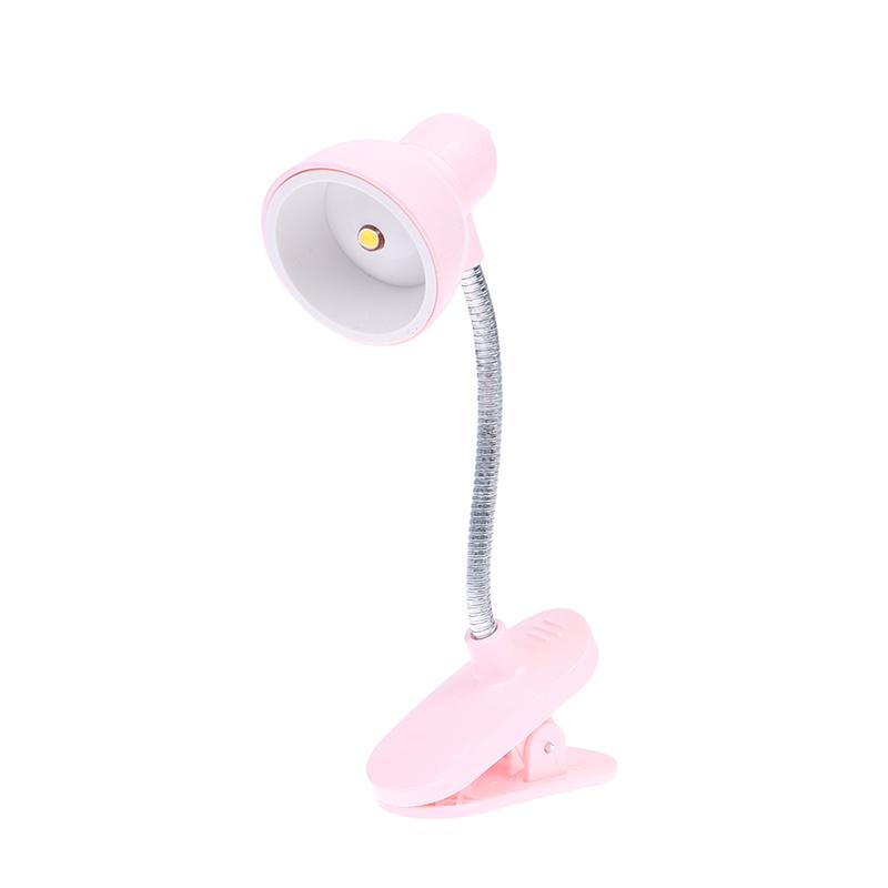 1Pc Mini Led Clamp Reading Lamp Night Lights