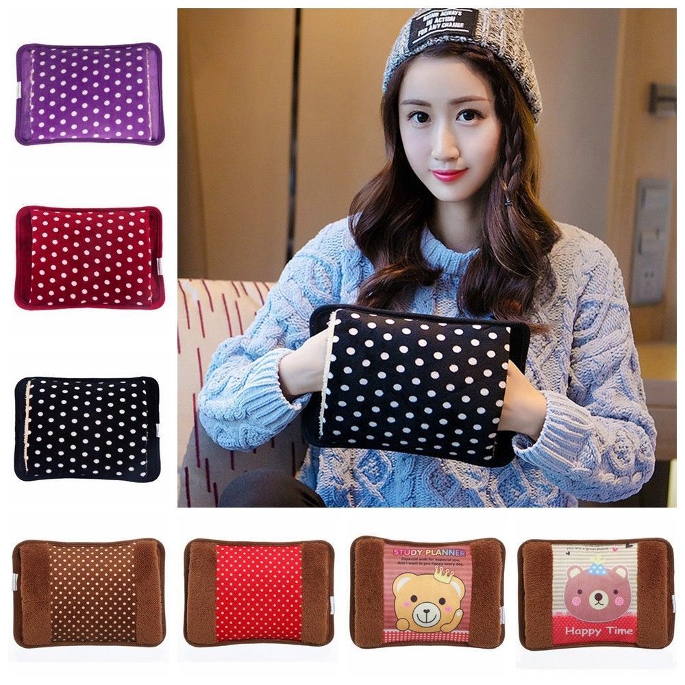 Electric Hot Water Bottle Heat Pad for pain relief
