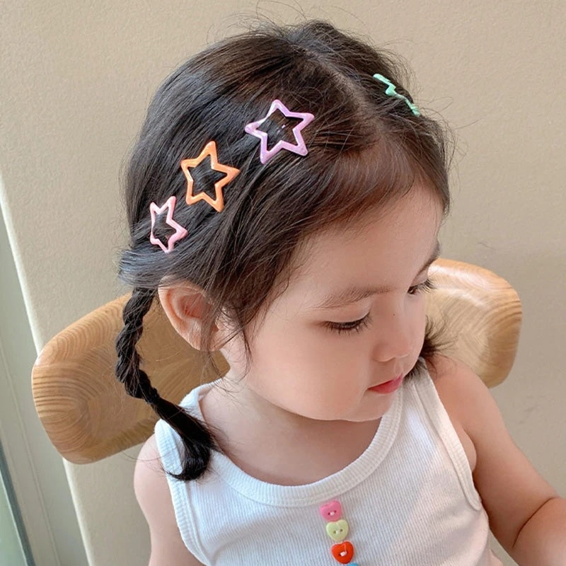 Pack Off 06  Star Design Girl Hair Clip | Hair Clip For Women