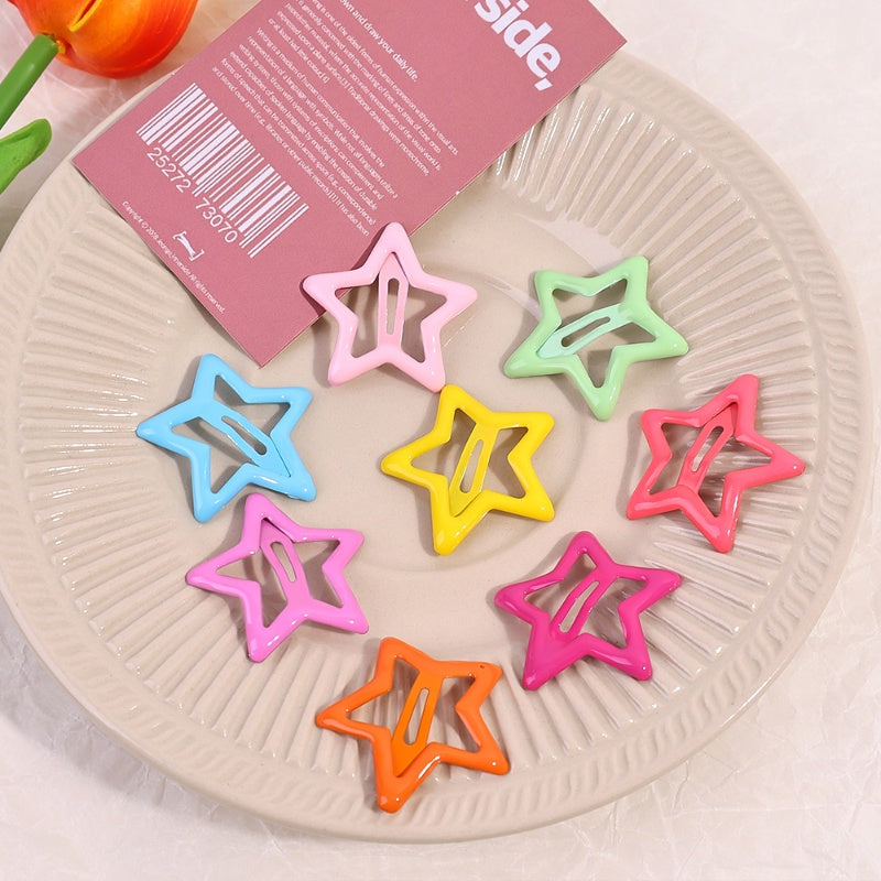 Pack Off 06  Star Design Girl Hair Clip | Hair Clip For Women