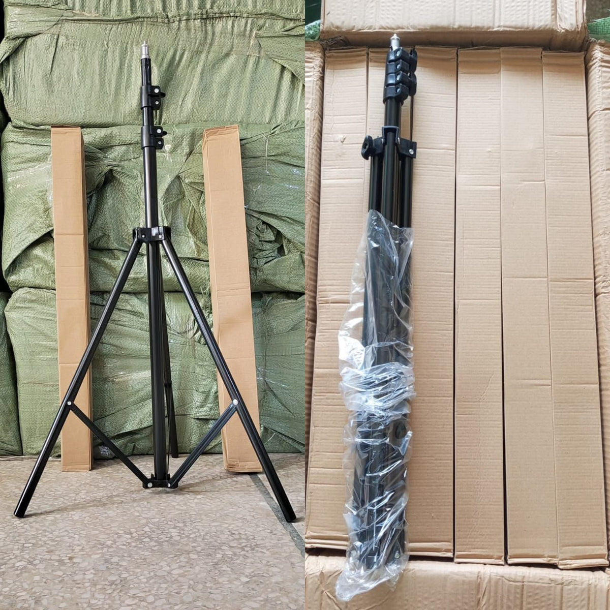 210cm Portable Tripod Stand for Photography & Live Studio