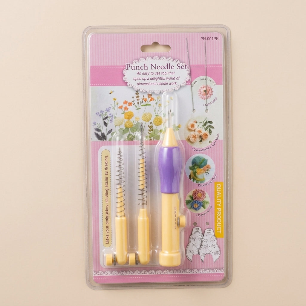 Adjustable Punch Needle Embroidery Tool Set