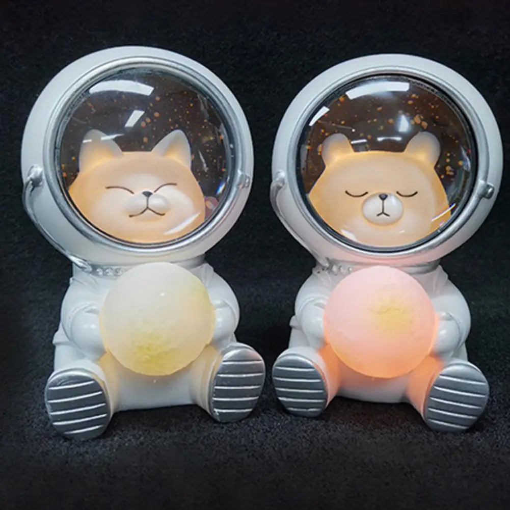 Spaceman Night Light Resin