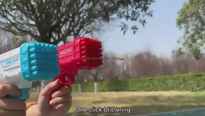 Bubble Bazooka Pro Electric 2 In 1